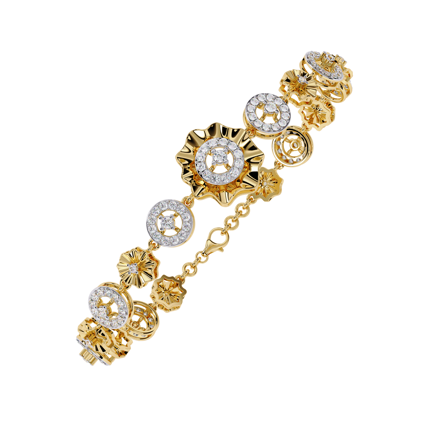 round tennis bracelet
