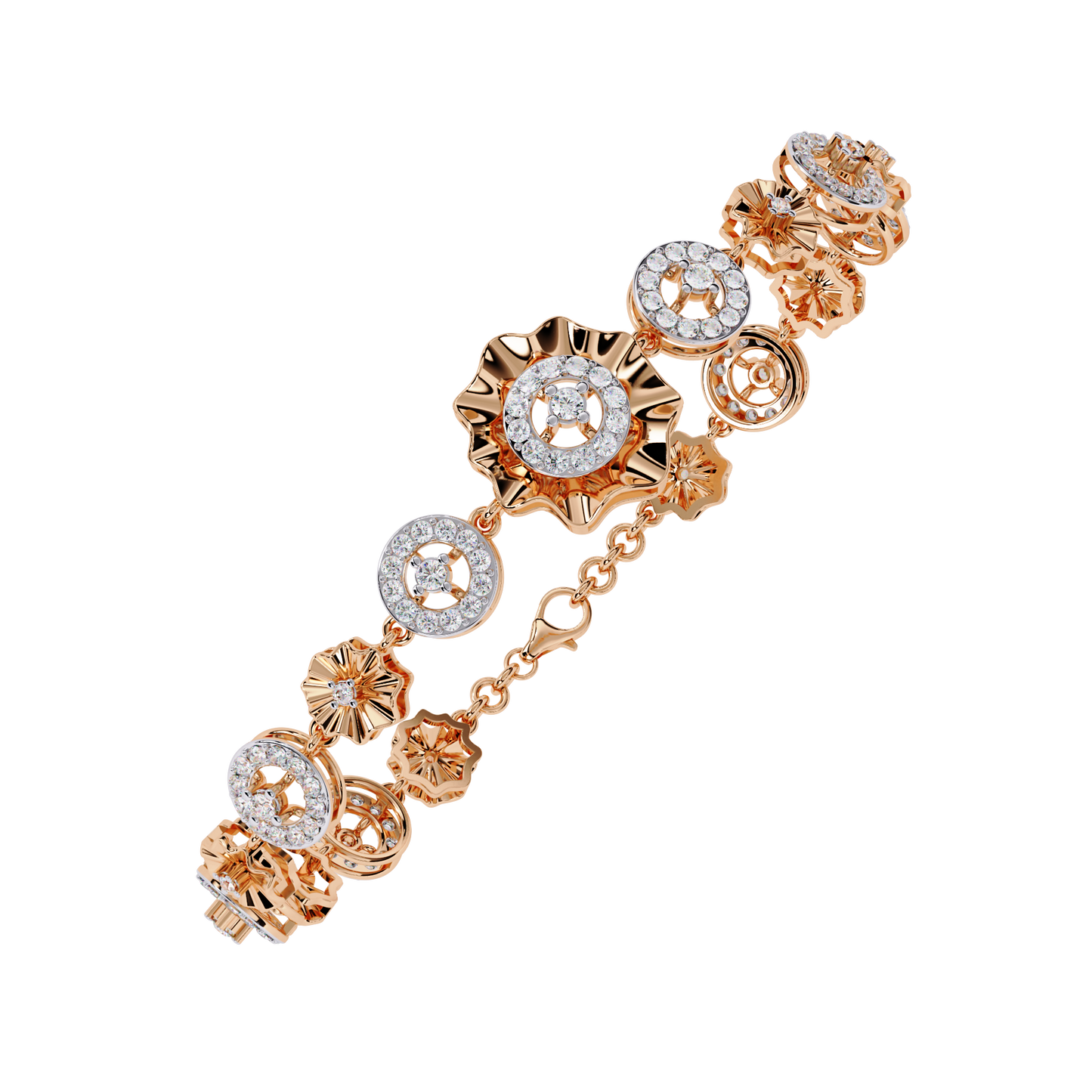 round tennis bracelet