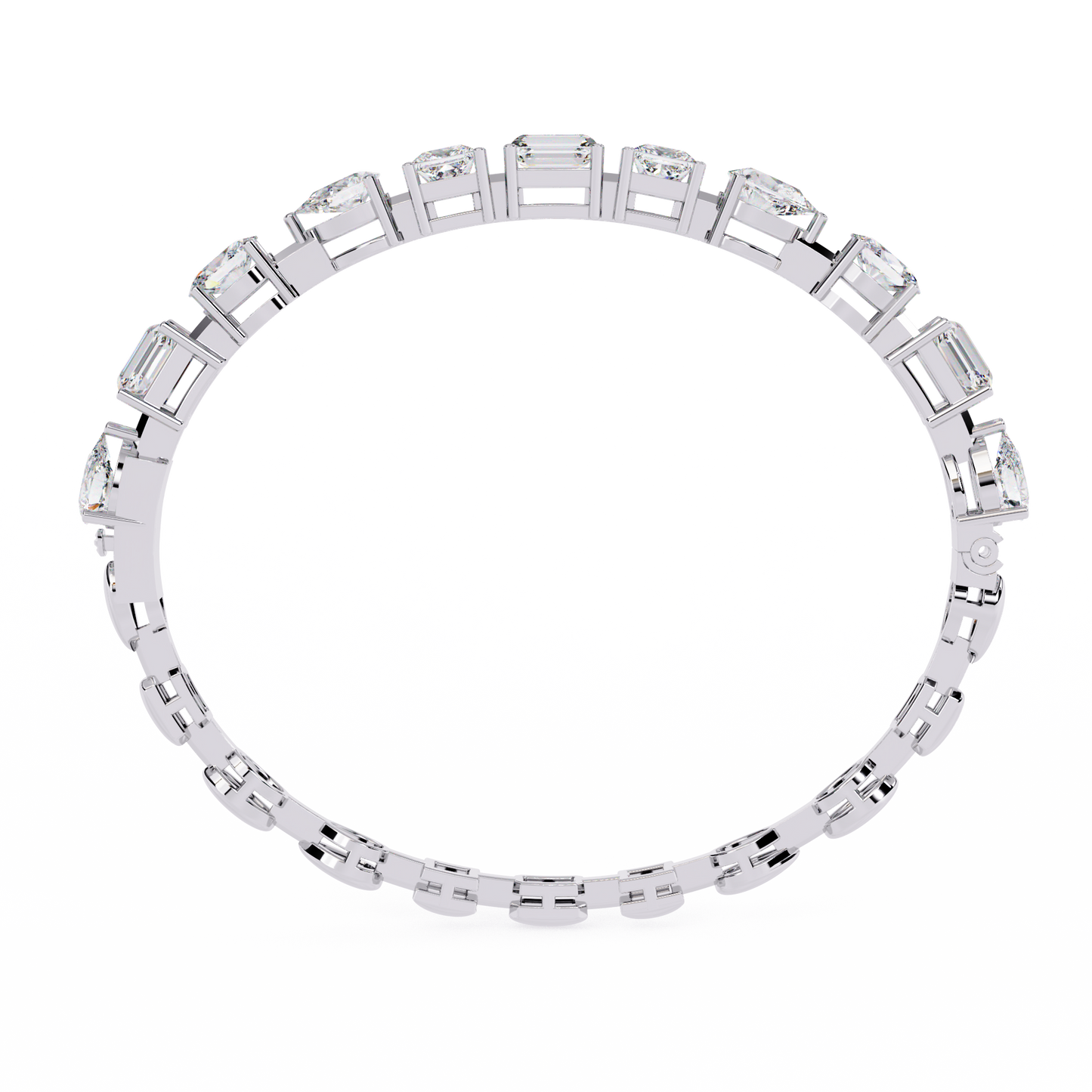 lgd bracelet multi stone (13.84ct ) in 14k gold