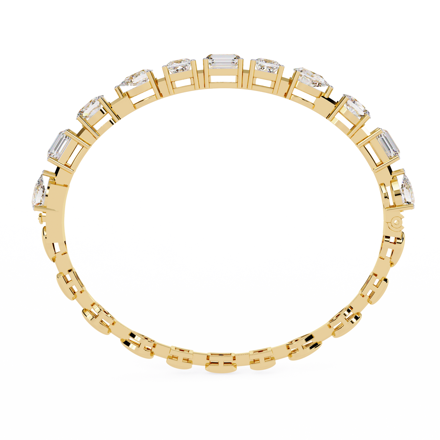 lgd bracelet multi stone (13.84ct ) in 14k gold