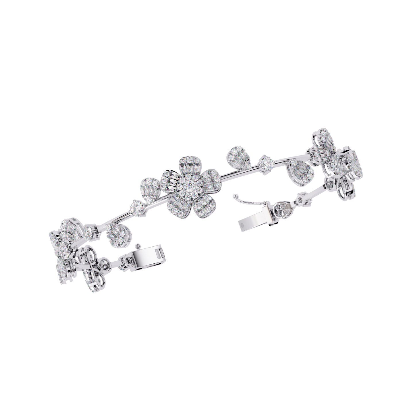 daisy open twist bracelet