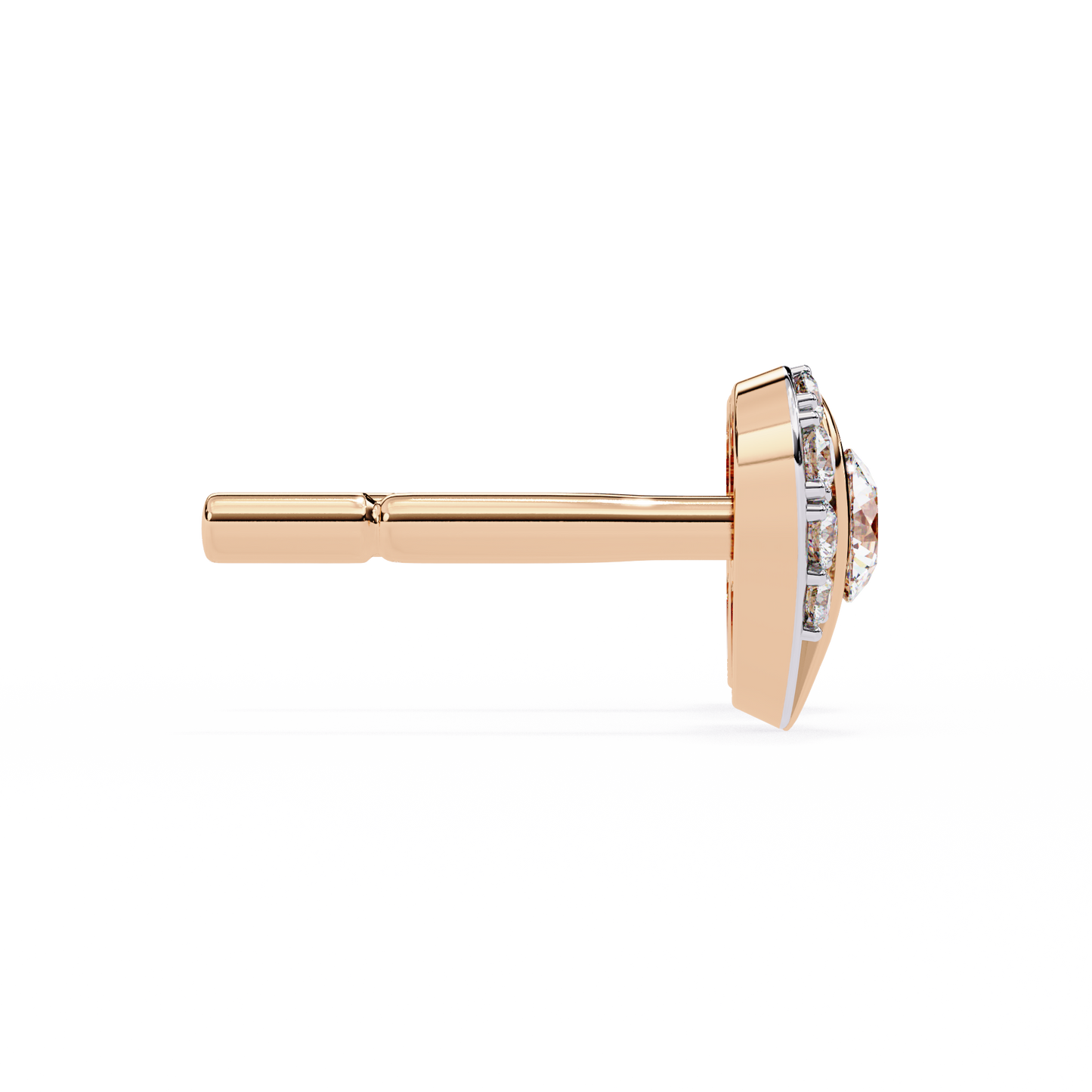 0.80 carat round cut diamond stud earrings – luxury diamond jewelry