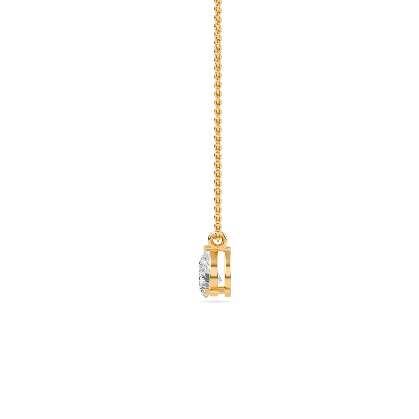 liberty 1 carat pear diamond pendant (chain sold separately)