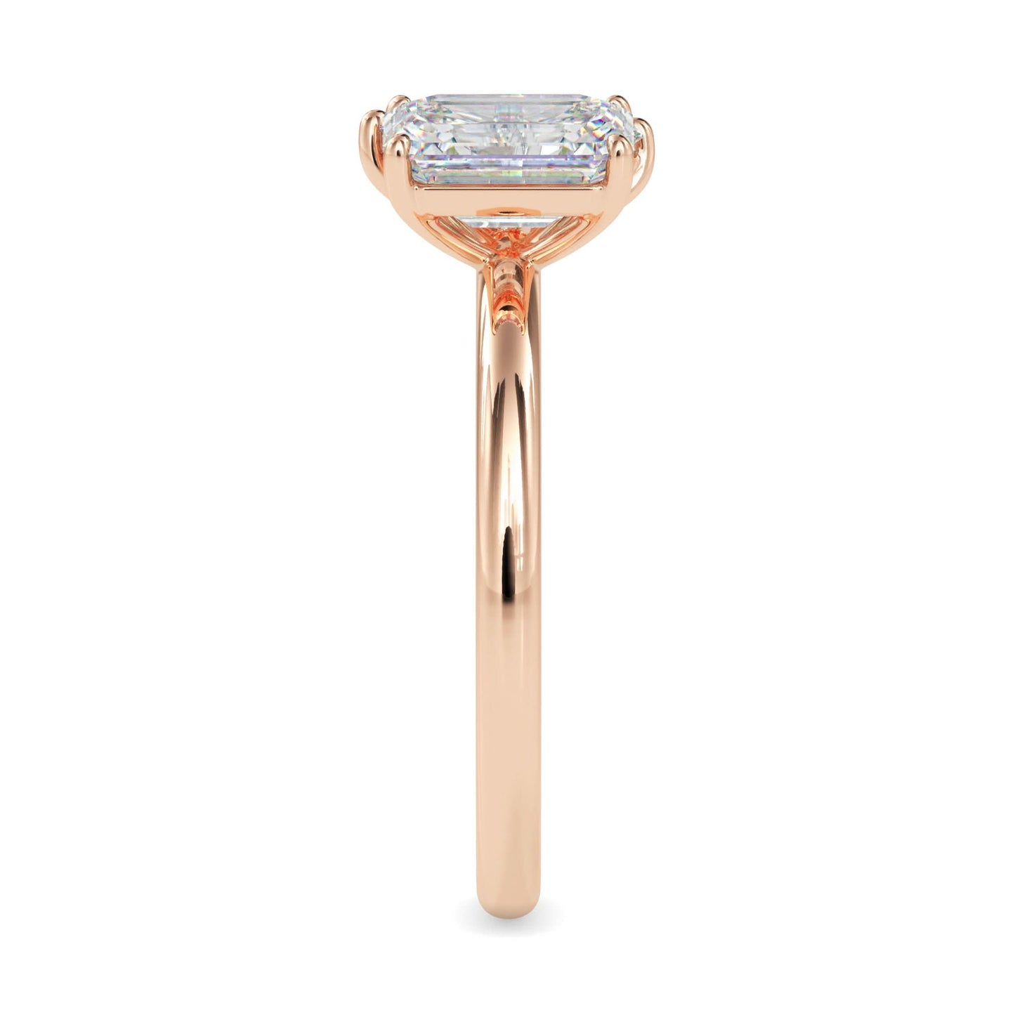 toi et moi 2 carat emerald & marquise cut diamond engagement ring for women โ two stone bridal jewelry
