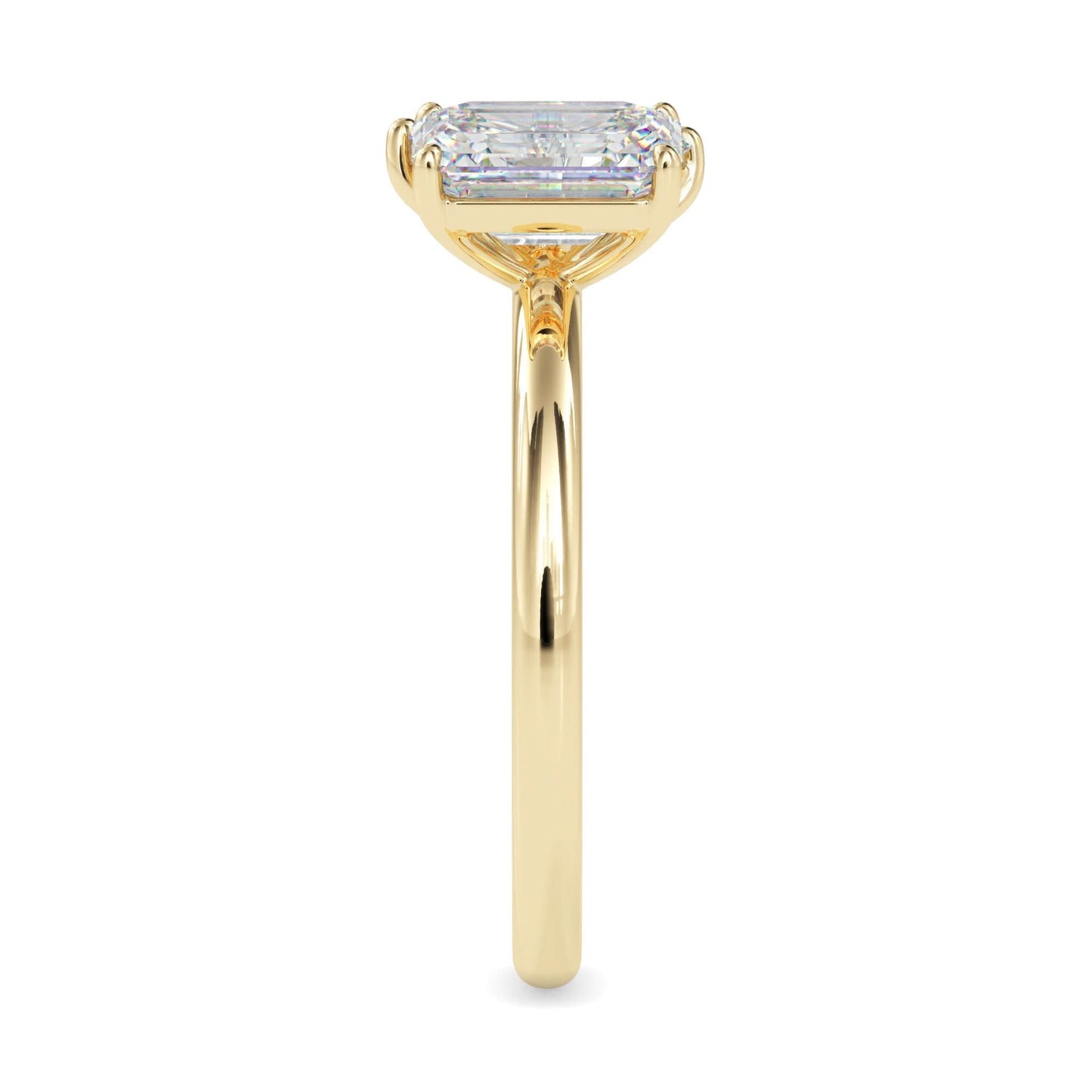 toi et moi 2 carat emerald & marquise cut diamond engagement ring for women โ two stone bridal jewelry