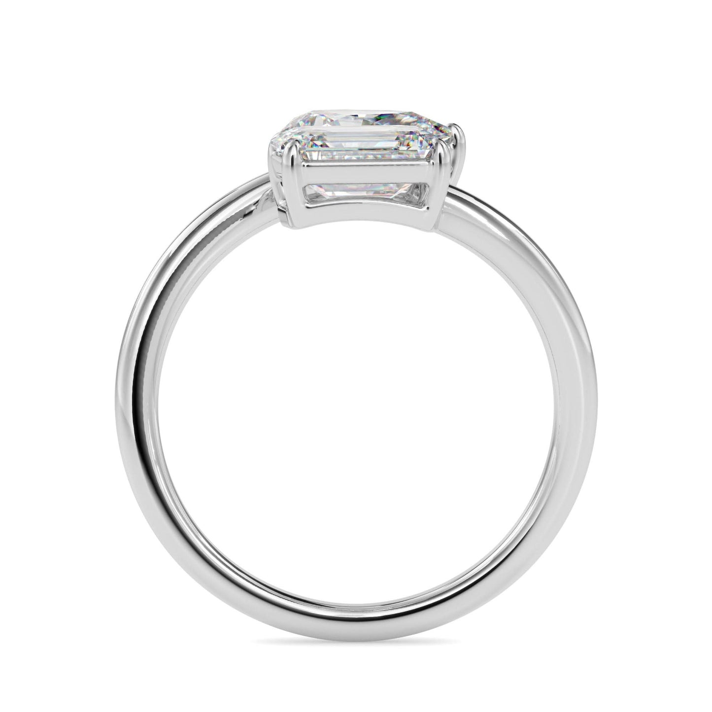 toi et moi 2 carat pear & emerald cut diamond engagement ring for women โ two stone bridal jewelry