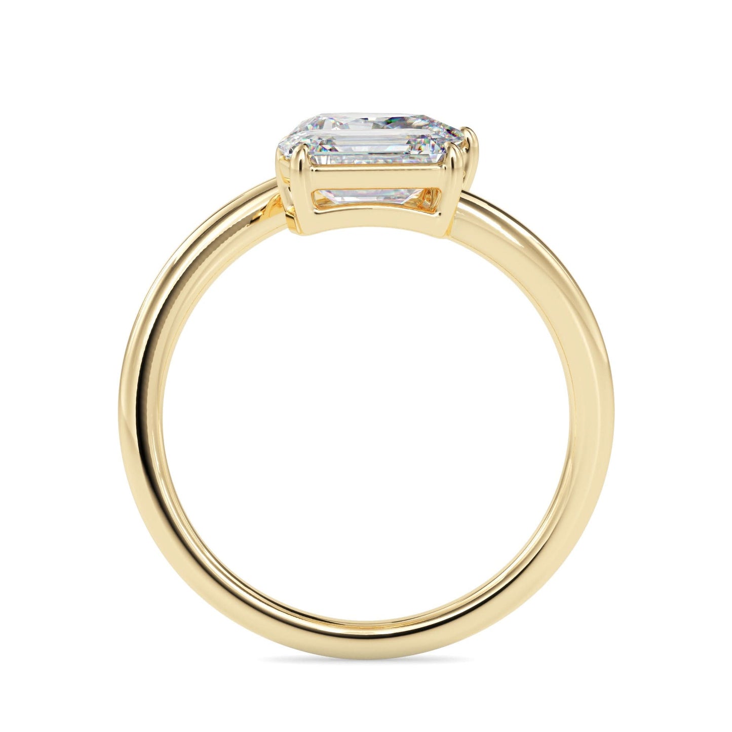 toi et moi 2 carat pear & emerald cut diamond engagement ring for women โ two stone bridal jewelry