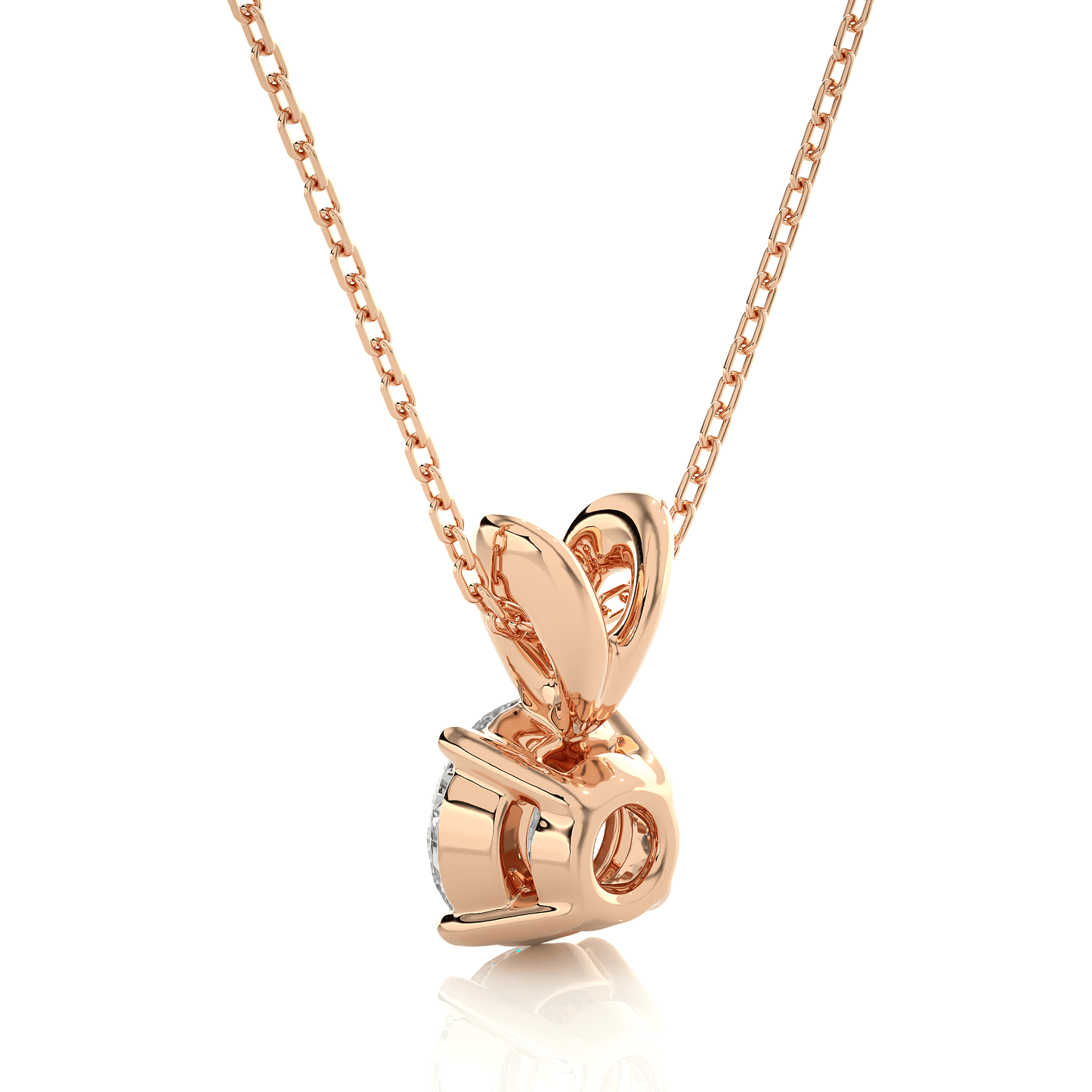 stellar round diamond pendant (chain sold separately)