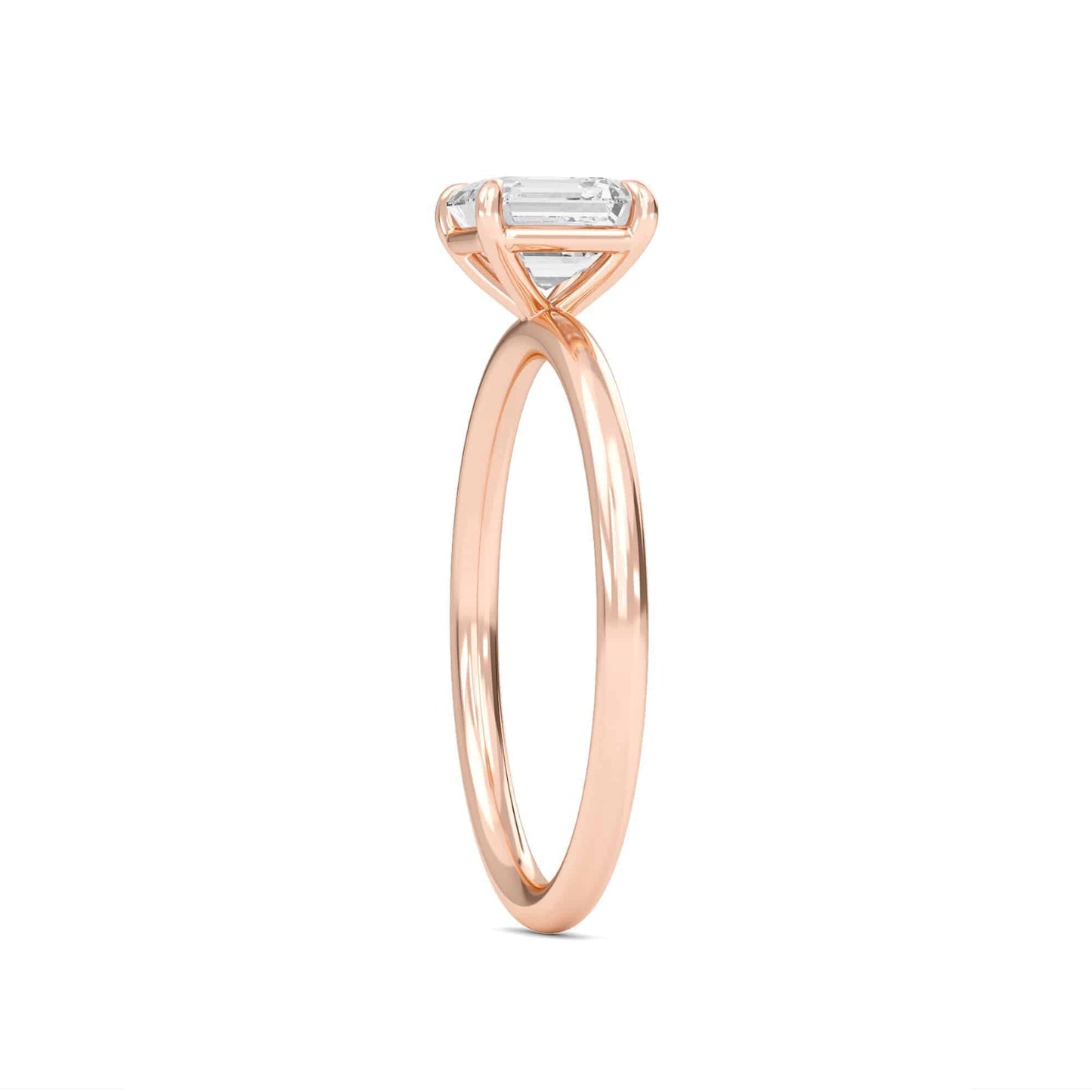 2 carat asscher cut solitaire diamond engagement ring โ elegant bridal ring