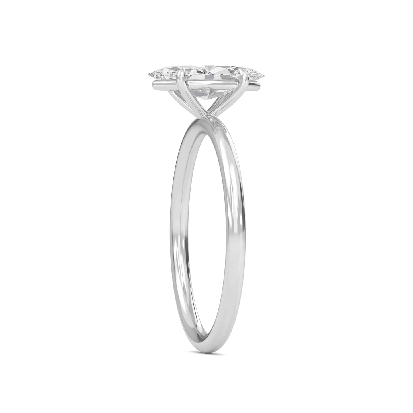 2 carat marquise cut solitaire diamond engagement ring โ elegant bridal jewelry