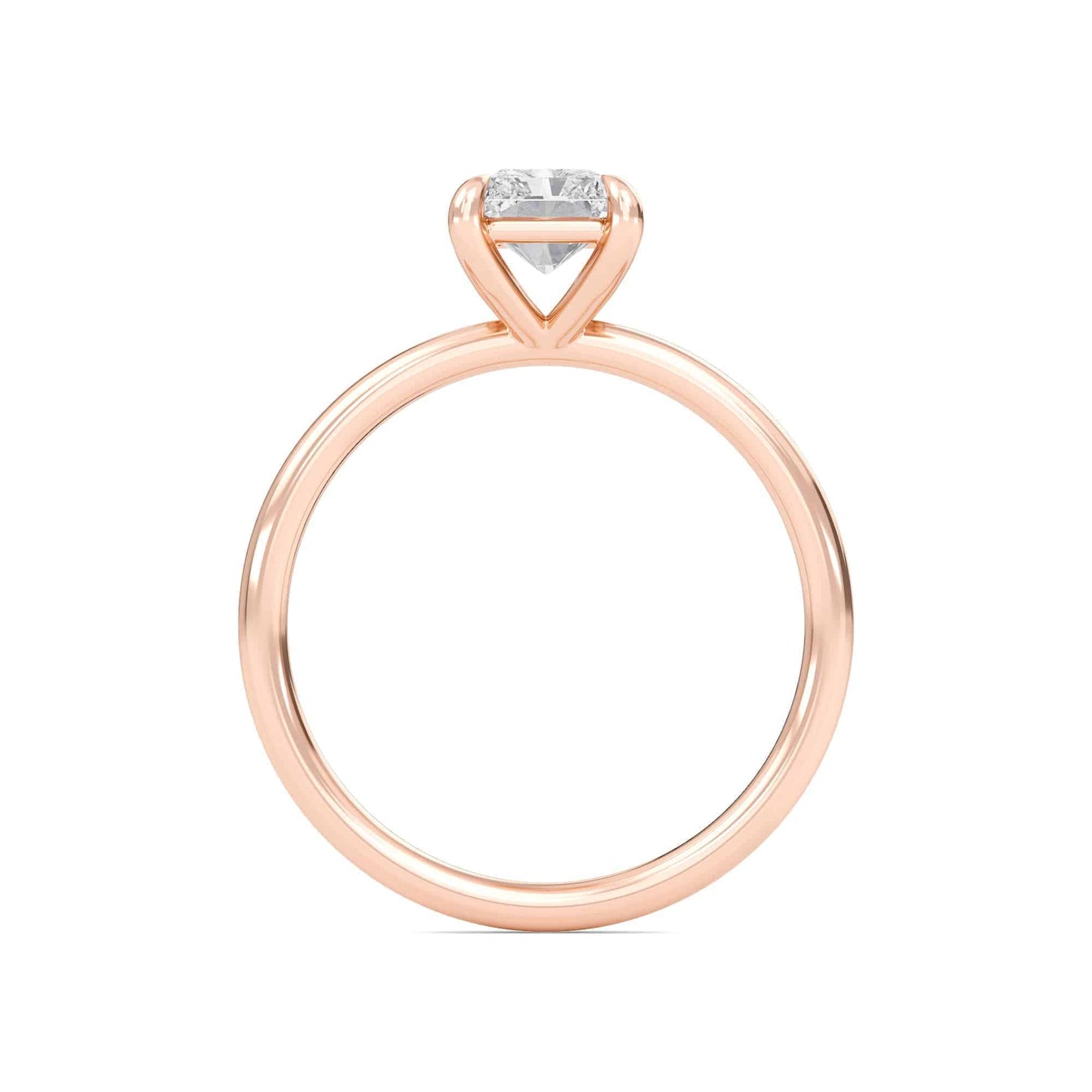 2 carat radiant cut solitaire diamond engagement ring โ elegant bridal jewelry