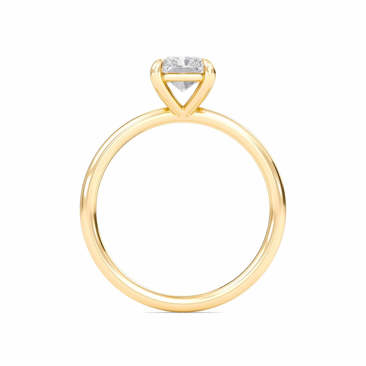 2 carat radiant cut solitaire diamond engagement ring โ elegant bridal jewelry