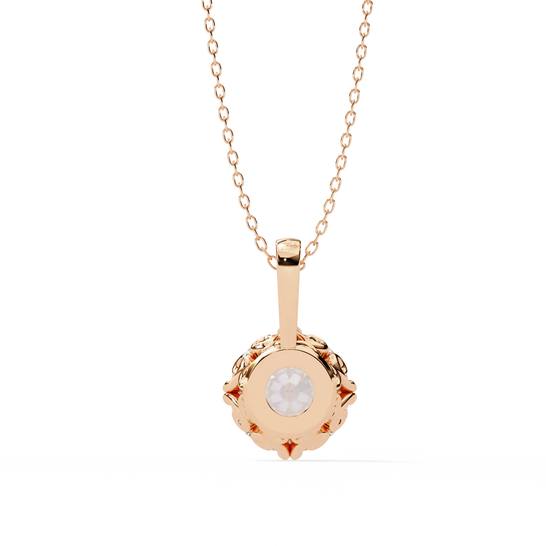 2.00 carat round brilliant cut diamond solitaire pendant necklace – premium fine jewelry