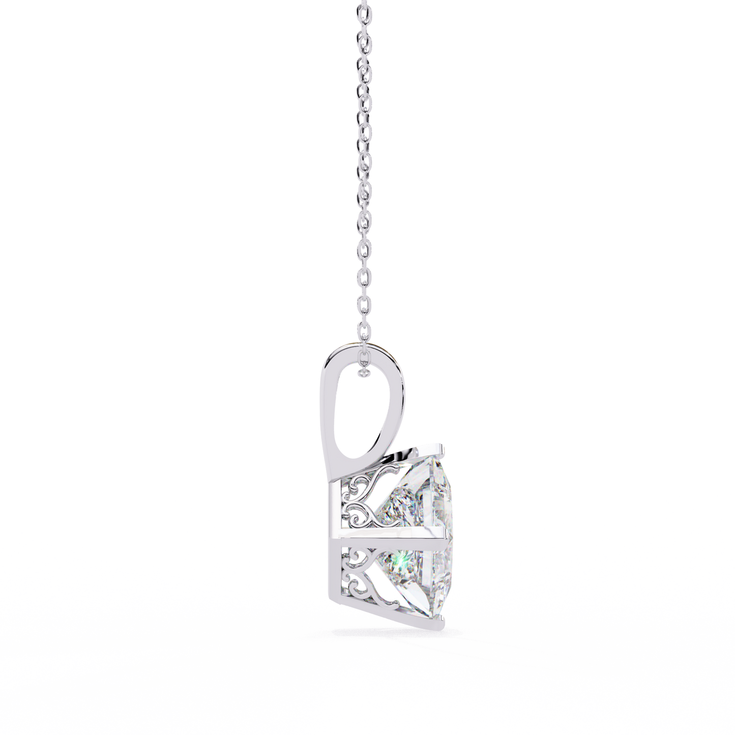 ivy princess diamond pendant (chain sold separately)