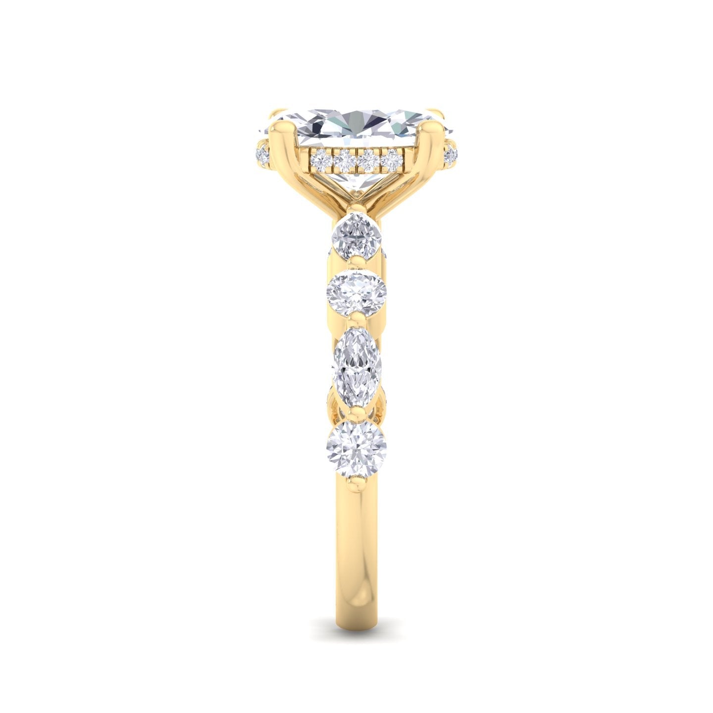 5.14 carat oval cut solitaire diamond engagement ring โ luxury diamond jewelry