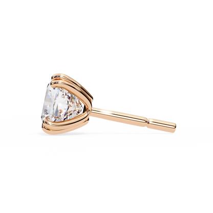 2.25 Carat Cushion Cut Diamond Stud Earrings - Classic Jewelry