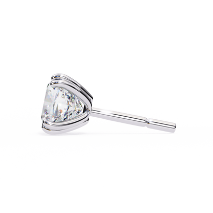 2.25 Carat Cushion Cut Diamond Stud Earrings - Classic Jewelry