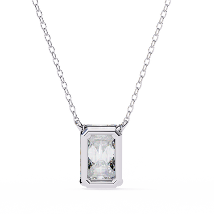LGD Solitaire Pendant Emerald Stone (1.03ct) In 14K Gold Without Chain