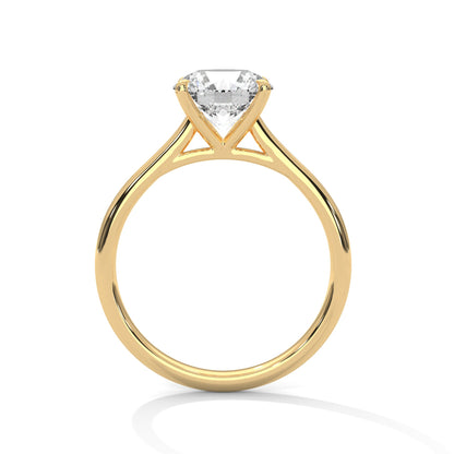 2.00 Carat Round Solitaire Diamond Engagement Ring for Women (USA)