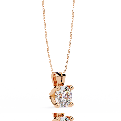 Twinkle Round Diamond Pendant (Chain Sold Separately)