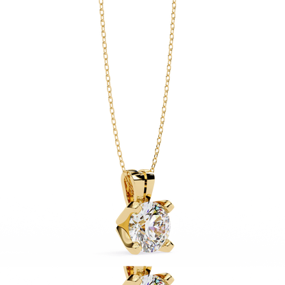 Twinkle Round Diamond Pendant (Chain Sold Separately)