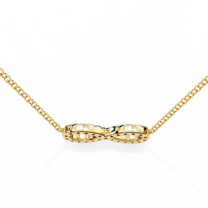 Luxe Infinity Diamond Pendant