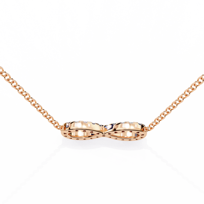 Luxe Infinity Diamond Pendant
