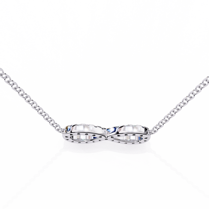 Luxe Infinity Diamond Pendant