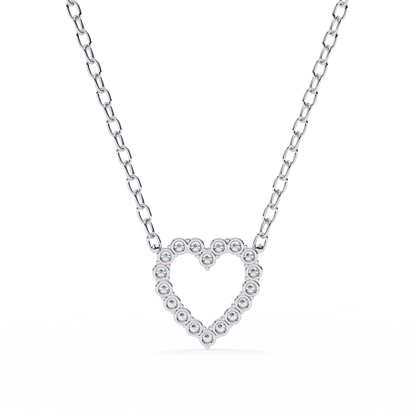 Luxe Heart Diamond Pendant