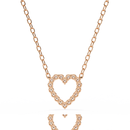 Luxe Heart Diamond Pendant