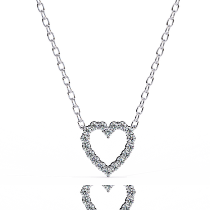 Luxe Heart Diamond Pendant