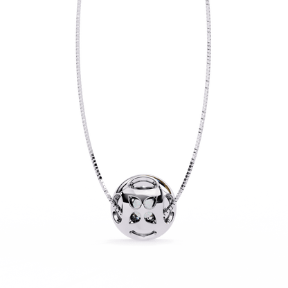 Luxe Circle Diamond Pendant