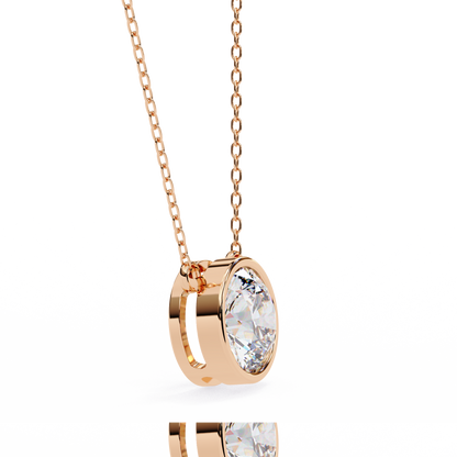 Nova Round Diamond Pendant