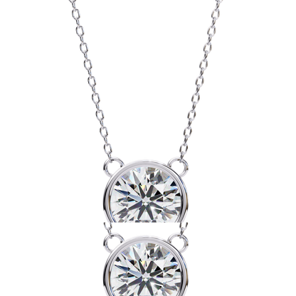 Nova Round Diamond Pendant