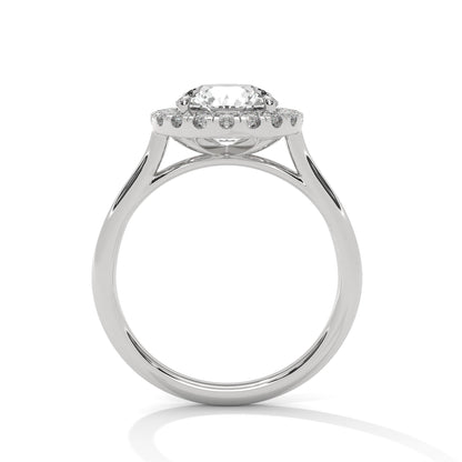 Timeless 2.32 Carat Round Cut Halo Diamond Solitaire Ring – Engagement & Wedding Jewelry
