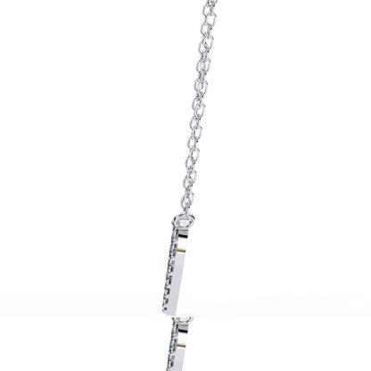 Stellar Round Diamond Pendant