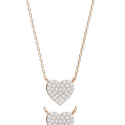 Stellar Round Diamond Pendant