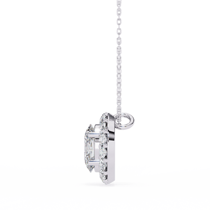 Luxe Oval Diamond Pendant