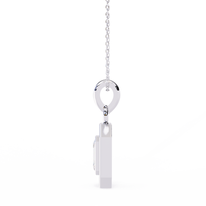 LGD Pendant Emerald Stone (0.92ct) In 14K Gold Without Chain