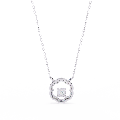 LGD Pendant Round Stone (0.31ct ) In 14K Gold Without Chain