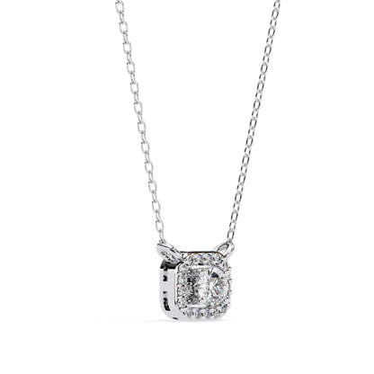 LGD Pendant Round  Stone (0.3ct ) In 14K Gold Without Chain