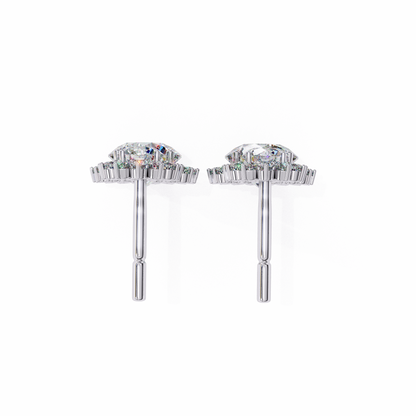 1.50 Carat Round Cut Diamond Drop & Dangle Earring - Fine Jewelry