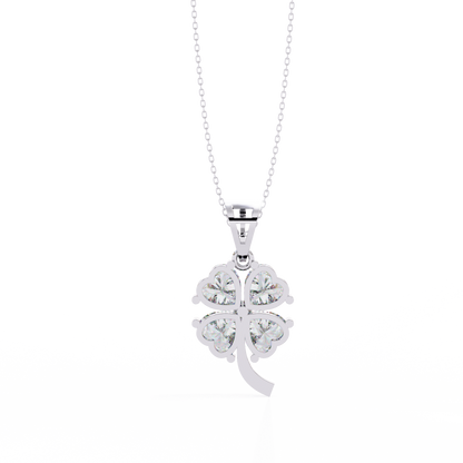 LGD Pendant Heart Stone (0.61ct) In 14K Gold Without Chain