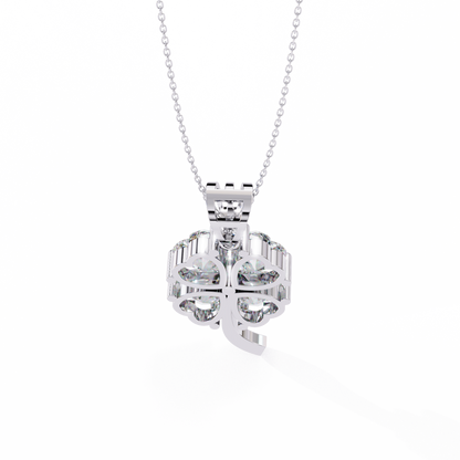 LGD Pendant Heart Stone (0.61ct) In 14K Gold Without Chain