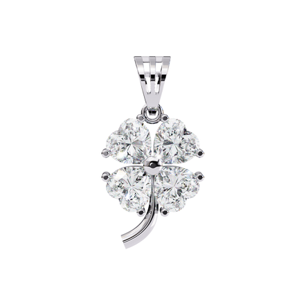 LGD Pendant Heart Stone (0.61ct) In 14K Gold Without Chain
