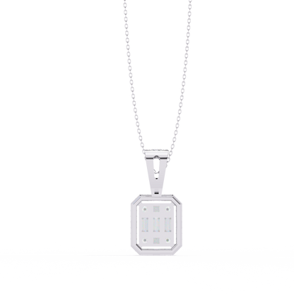 LGD  Pendant Round Stone (0.71ct ) In 14K Gold Without Chain