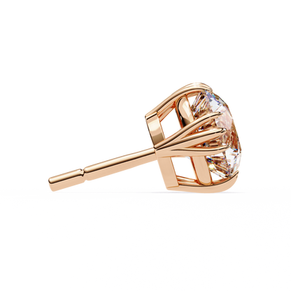 2.80 Carat Round Cut Diamond Solitaire Stud Earrings – Elegant Everyday Jewelry