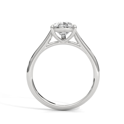 2.00 Carat Pear Cut Solitaire Diamond Engagement Ring – Elegant Bridal Jewelry