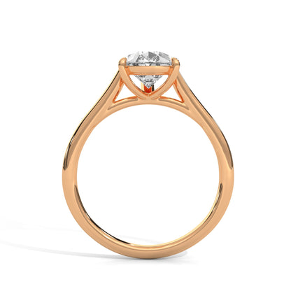 2.00 Carat Pear Cut Solitaire Diamond Engagement Ring – Elegant Bridal Jewelry