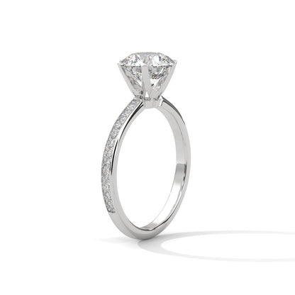 Elegant 2.24 CT Round Cut Diamond Solitaire Ring – Perfect for Engagements